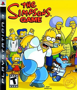 the simpsons game ps3 pamphlet