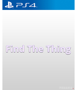 Find The Thing PS4