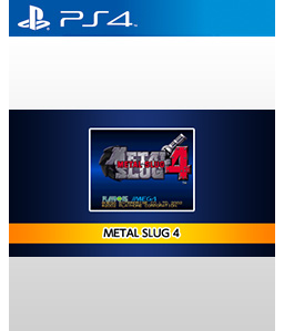 Metal Slug 4 PS4