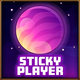 Sticky player