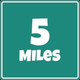 5 miles