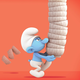 Tightrope Smurf