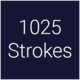 1025 Strokes